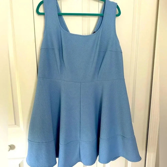 Lulus 3XL Blue Flare Romantic Swing Dress Never Worn New without Tags - Picture 1 of 11